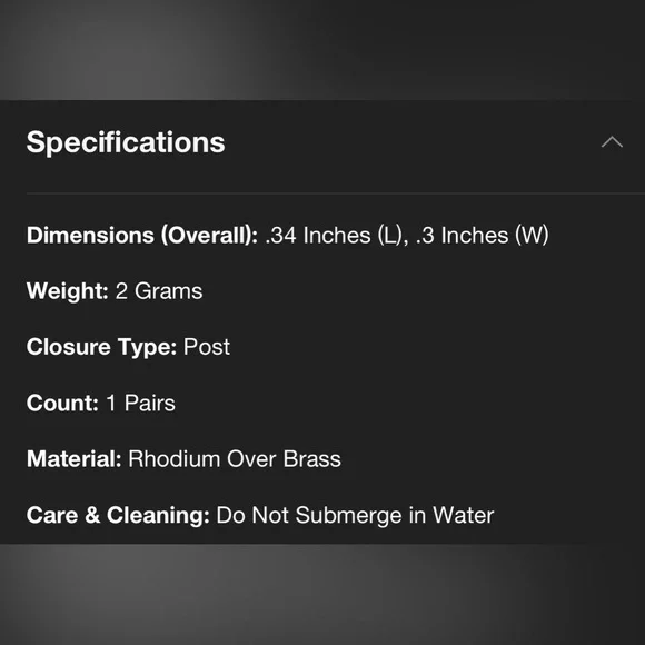 Kendra Scott Anna Stud Earrings - Iridescent Navy NWT - Picture 3 of 6